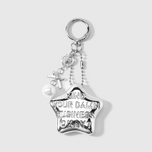Simple Series Daily Heart Star Note/Instrument Alloy Bag Charms h5 Picture3