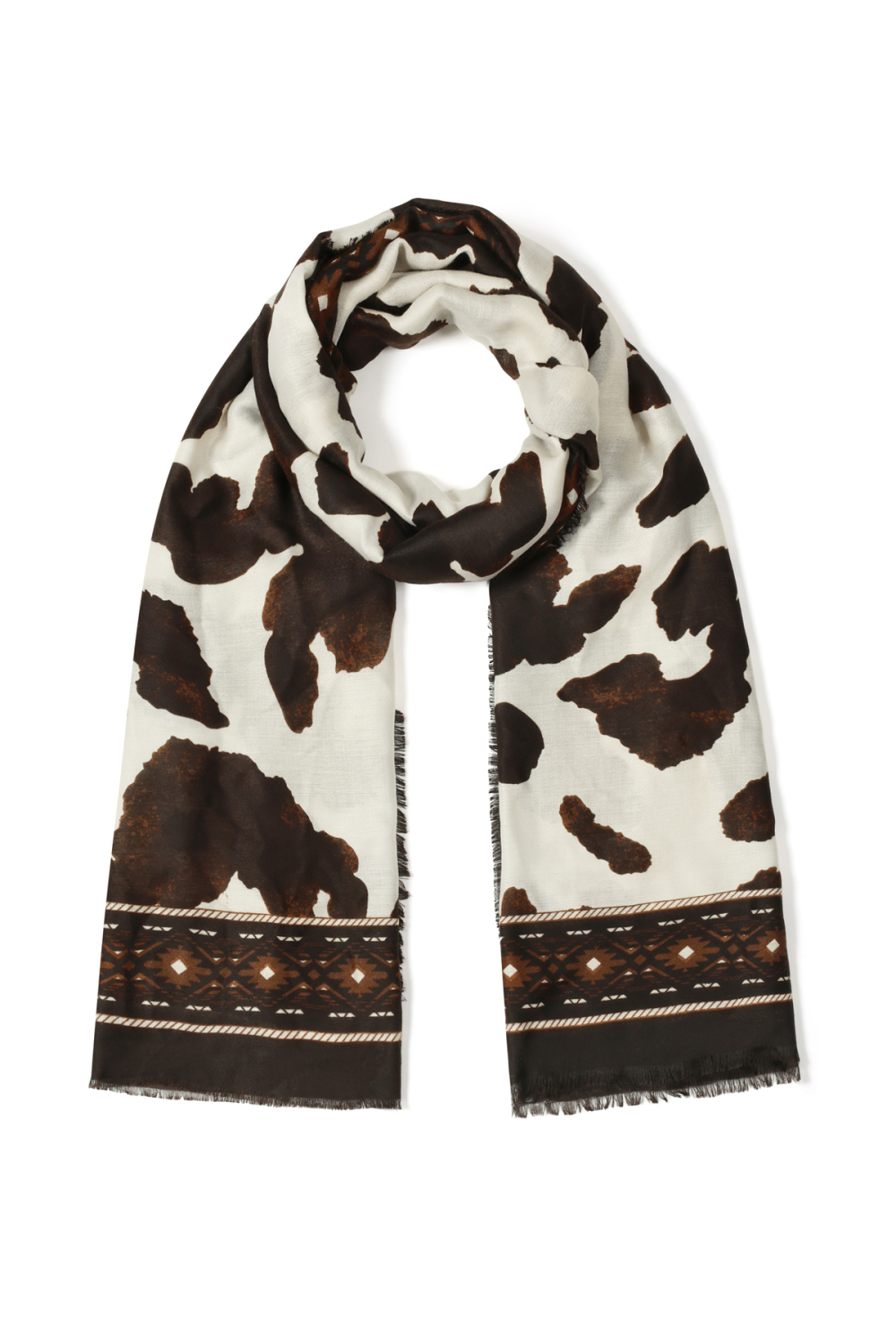 Summer Scarves Irregular Shape Simple Polyester Daily Accessories Picture2