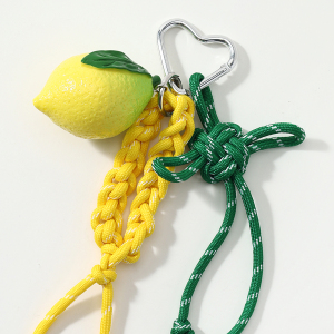 Simple Series Daily Fruit Woven Alloy Bag Charms h5 Picture4