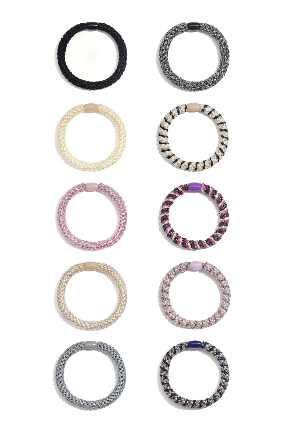 Hair Tie Bracelets Multi Polyester Picture2