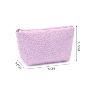 Simple Series Daily Solid Color Polyester Makeup Bags h5 Picture4