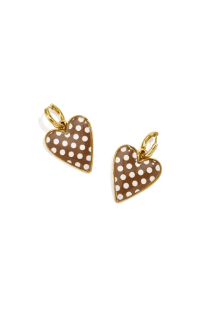 Pendientes Colgantes De Acero Inoxidable Con Forma De Corazón, Sencillos, De La Serie Daily Simple, Joyería Para Mujer. h5 