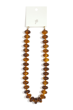 Acrylic Beaded Necklaces Gradient Color Simple Daily Simple Series Women's Jewelry h5 Picture3