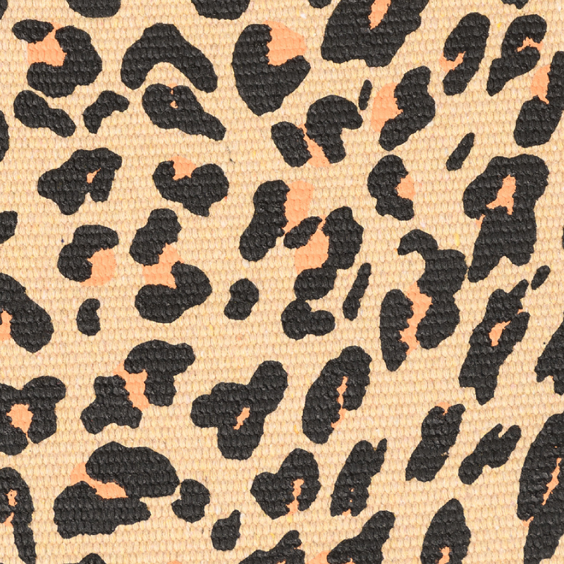Casual Style Printed Leopard Print Cotton Women's Tote Bag Tote Bags h5Picture7