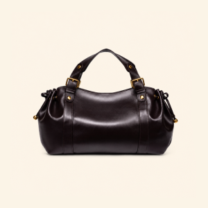 Casual Style Metal Hardware Bow Detail Bow Knot Solid Color Premium Quality Pu Women's East-West Bag Handbags h5 