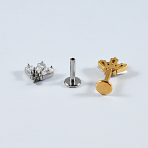 Simple Series Daily Droplet Irregular Shape Stainless Steel Waterproof   Gold Color  Women's Piercing Earrings h5 Picture2