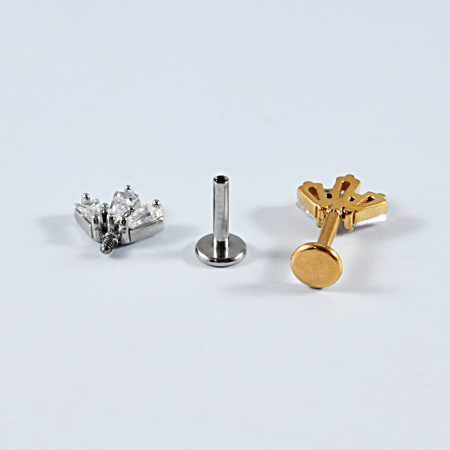 Simple Series Daily Droplet Irregular Shape Stainless Steel Waterproof   Gold Color  Women's Piercing Earrings 2