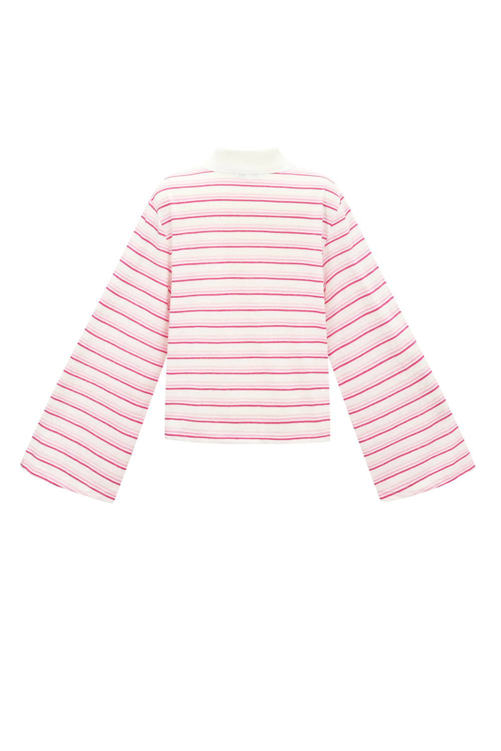 Striped Stretch Polo Coord Picture3
