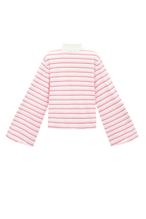 Striped Stretch Polo Coord h5 Picture3