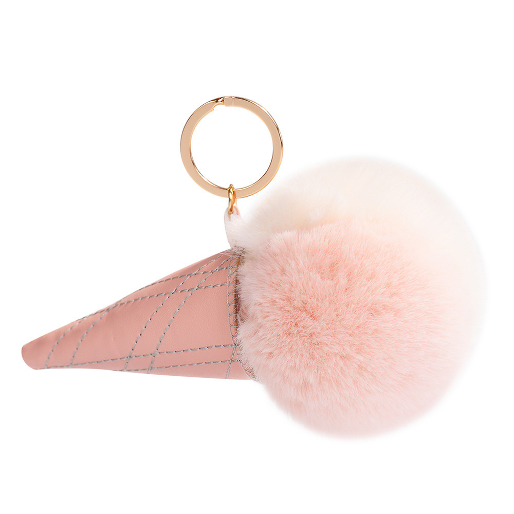 Simple Series Sweet Food Imitation Fur Keychain Picture5