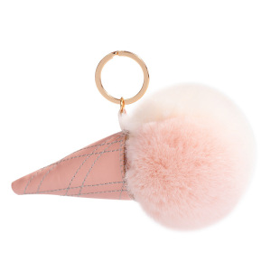 Simple Series Sweet Food Imitation Fur Keychain h5 Picture5
