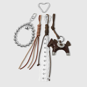 Simple Series Daily Animal Bow Knot Beads Alloy Bag Charms h5 Picture7