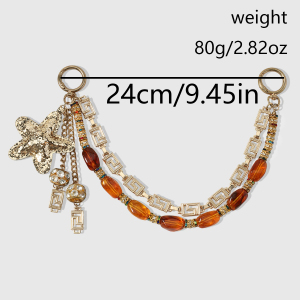 Simple Series Daily Heart Beads Star Alloy Bag Charms h5 Picture2