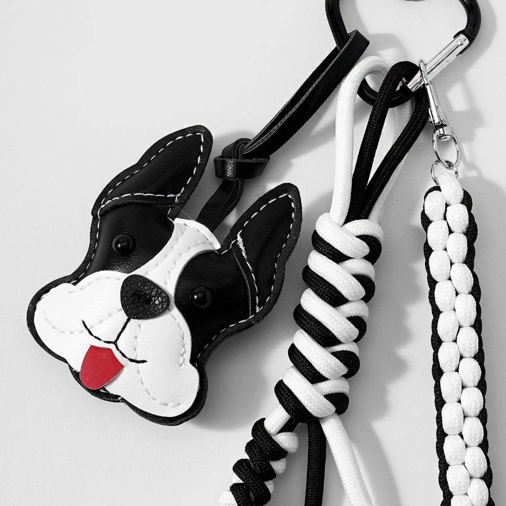 Simple Series Daily Animal Cartoon Woven Alloy Bag Charms Picture5
