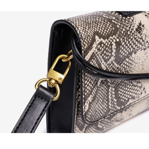 Old Money Style Metal Hardware Solid Color Animal Print Gradient Color Pu Women's East-West Handbags h5 Picture6