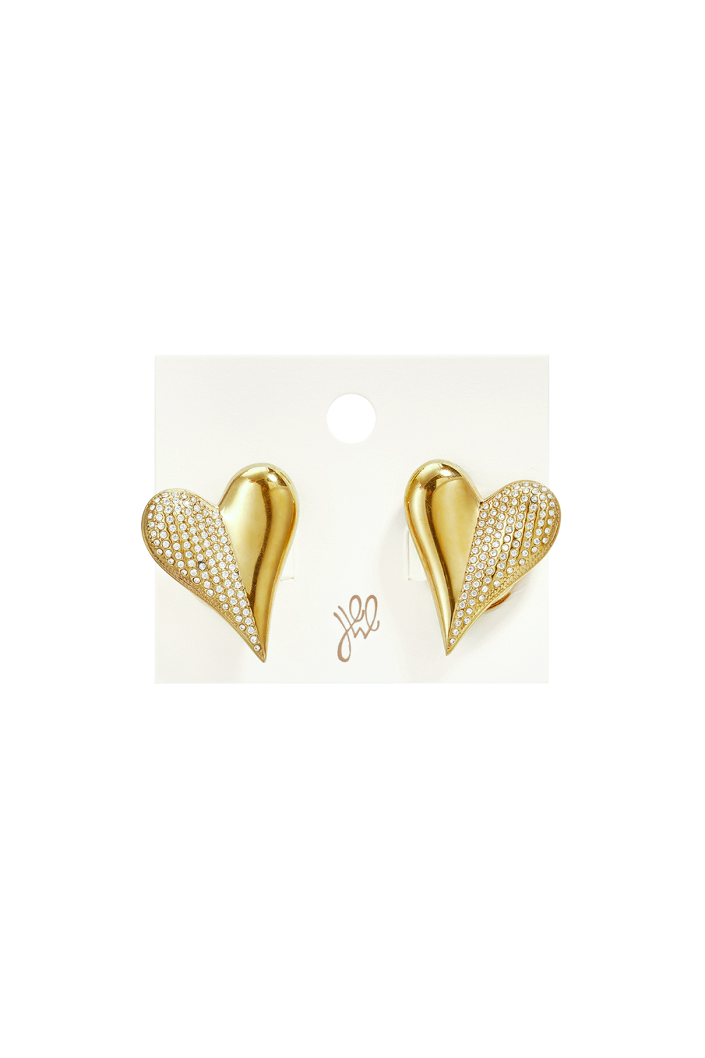 Manchetknopen Met Hartje, Casual, Roestvrij Staal, Dagelijkse Accessoires h5Afbeelding4