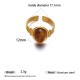 Tiger Eye Stainless Steel Ring Picture2