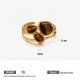 Tiger Eye Stainless Steel Ring 