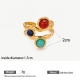 (Lapis Lazuli Blue, Galaxy, Red Agate) Picture3