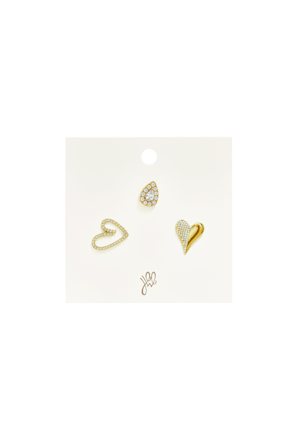 Brooches Heart Simple Stainless Steel Daily Accessories h5Picture6