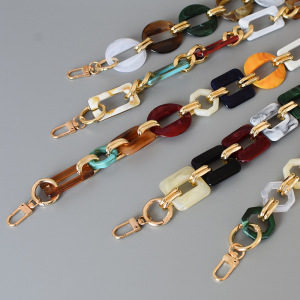 Simple Series Retro Mixed Color Chain Gradient Color Acrylic Bag Straps h5 Picture2
