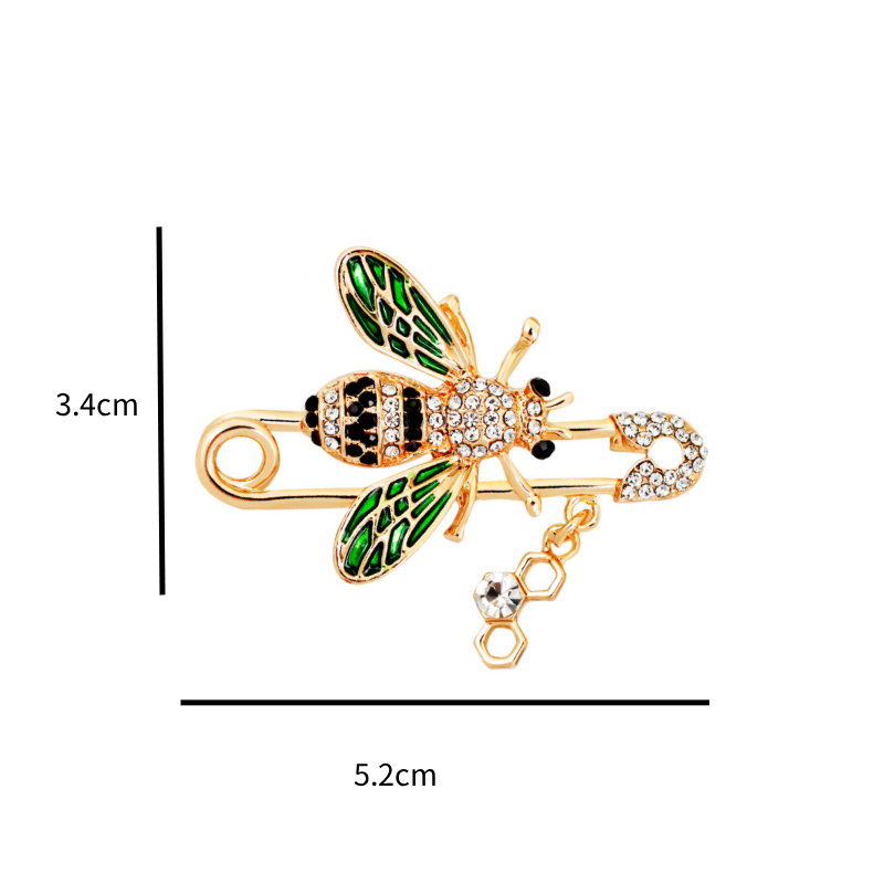 Luxurious Series Daily Animal Mixed Color Alloy Rhinestone Brooches 