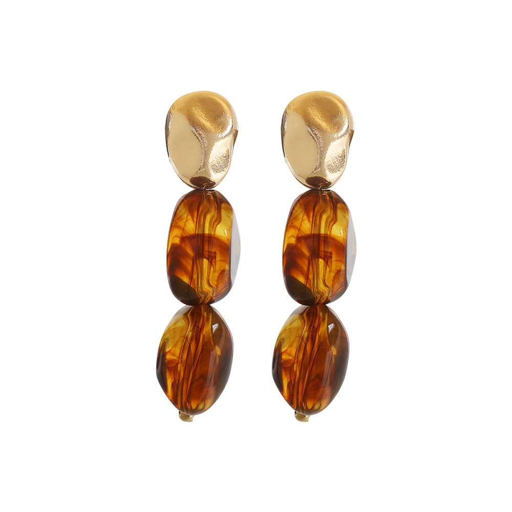 Retro Resin Women's Beads Earrings Picture2