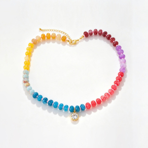 Beads Natural Stones Zircon Women's Beaded Necklaces h5 Picture2