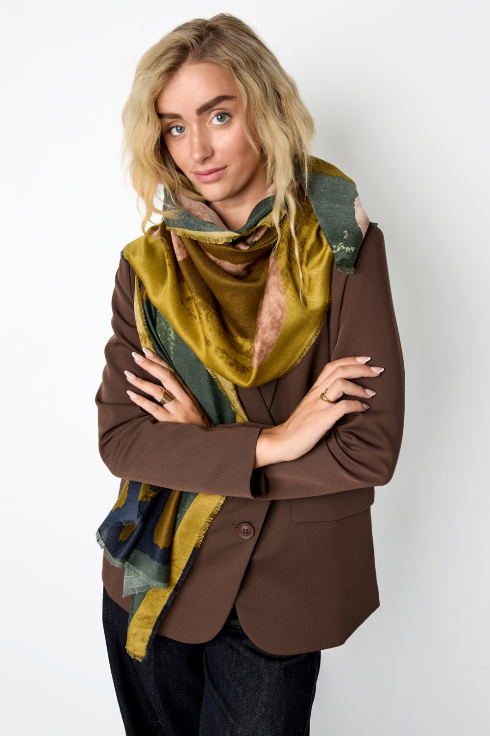 Summer Scarves Irregular Shape Polyester Daily Accessories Picture4