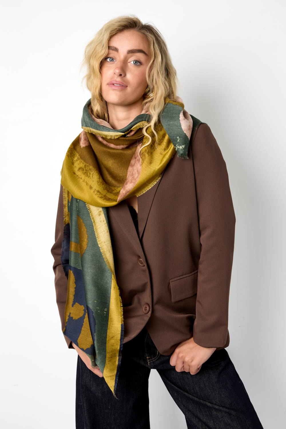 Summer Scarves Irregular Shape Polyester Daily Accessories Picture3