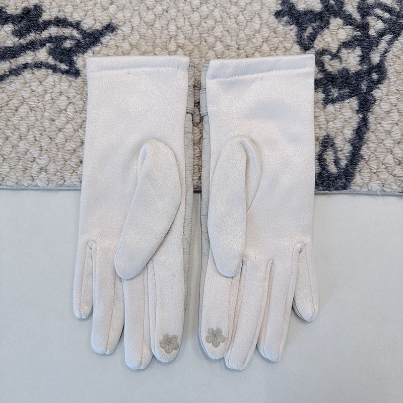 Simple Series Daily Solid Color Polyester Gloves h5Picture7