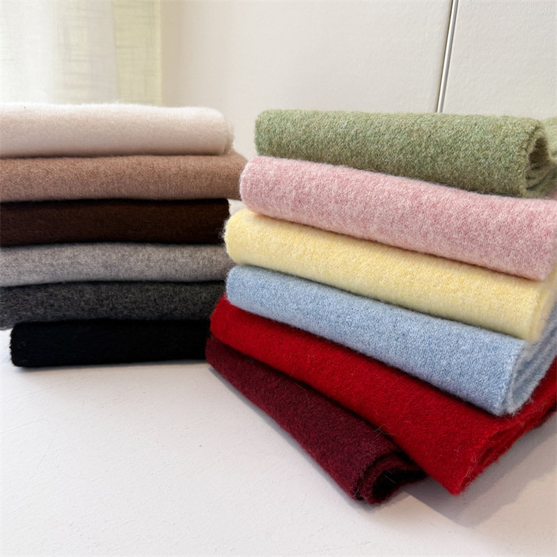 Simple Series Daily Solid Color Polyester Winter Scarves Picture5
