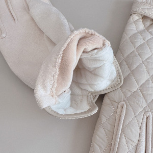 Simple Series Daily Solid Color Polyester Gloves h5 Picture6