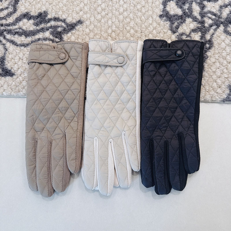 Simple Series Daily Solid Color Polyester Gloves h5Picture4