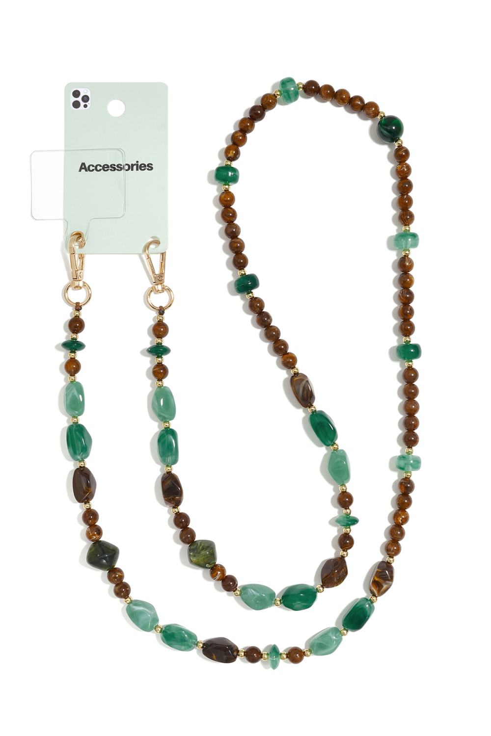 Phone Chain Irregular Shape Simple Acrylic Daily Accessories h5Picture3