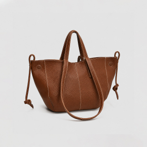 Parisian Chic Style Solid Color Pu Women's Tote Bag Tote Bags h5 Picture2