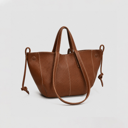 Parisian Chic Style Solid Color Pu Women's Tote Bag Tote Bags 2