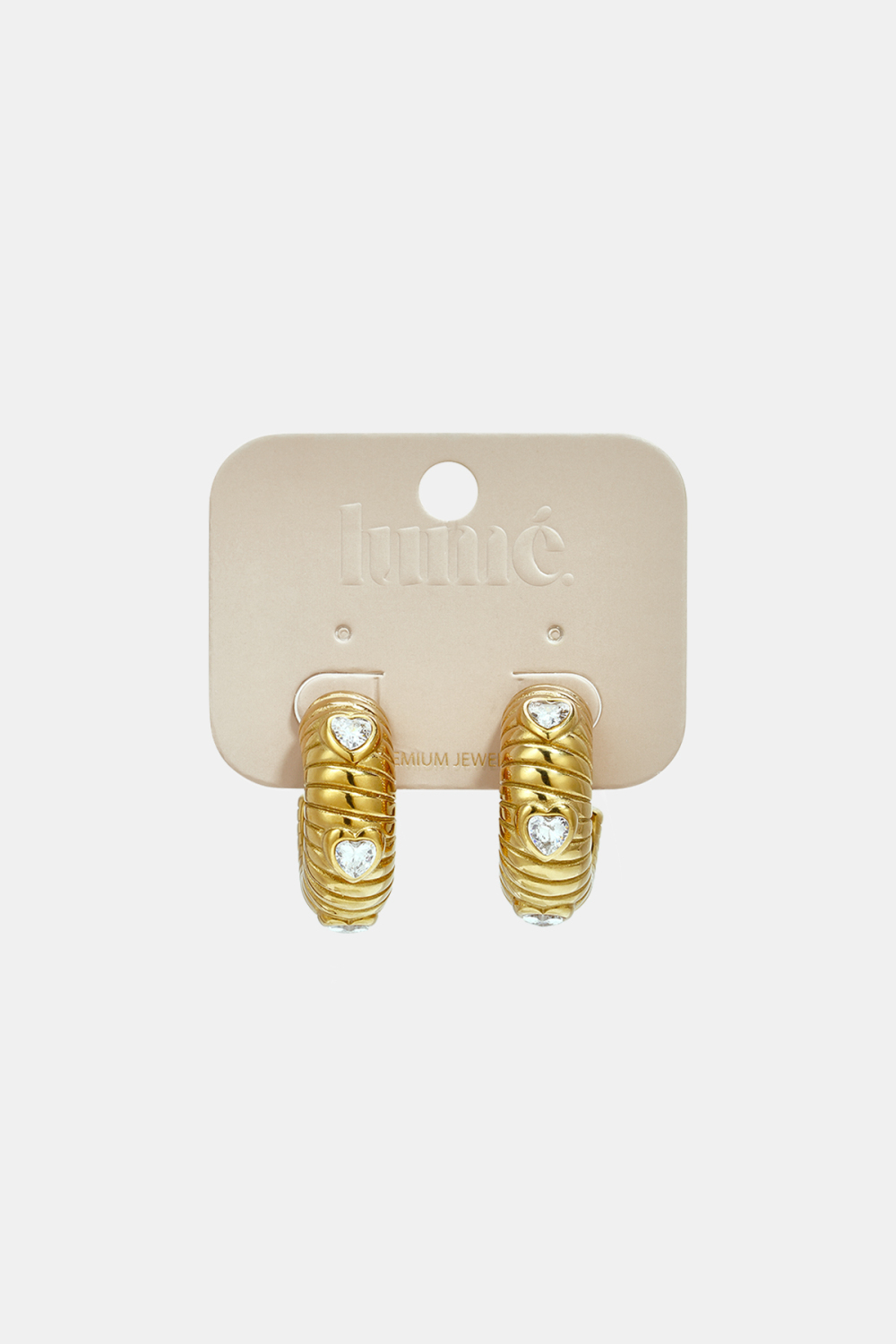 Pendientes De Aro De Acero Inoxidable Circle Simple Simple Series Joyería Para Mujer Imagen3