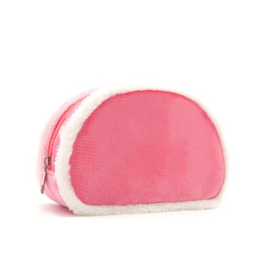 Simple Series Daily Solid Color Imitation Fur Makeup Bags h5 