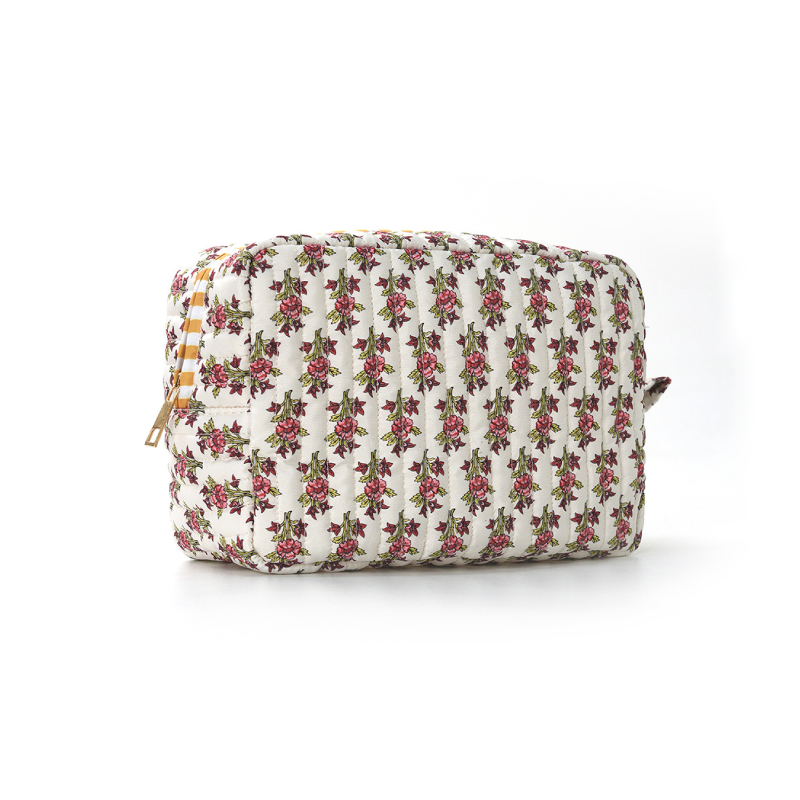 Simple Series Casual Flower Oceanic Style Shell Polyester Makeup Bags Picture4