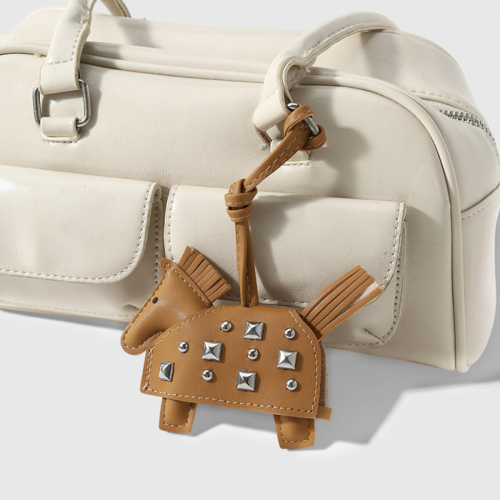 1 Piece Creative Retro Daily Mini Pony  Rivet Decoration  Women's Bag Charms Picture7