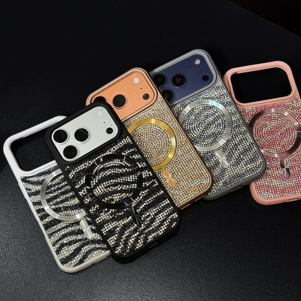 Gorgeous Rhinestonesmixed Color Animal Print Phone Cases Picture3