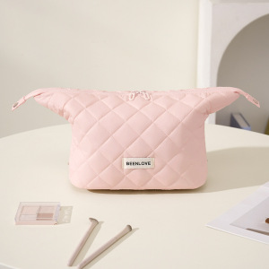 Simple Series Daily Solid Color Polyester Makeup Bags h5 Picture4
