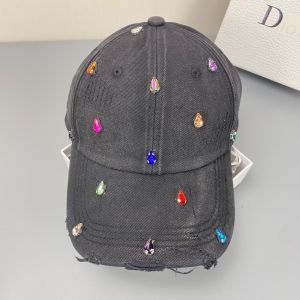 Luxurious Series Retro Solid Color Cotton Baseball Cap h5