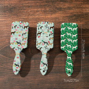 Serie Semplice, Simpatici Animali Dei Cartoni Animati, Cibo Natalizio, Pettini Di Plastica h5 Immagine4
