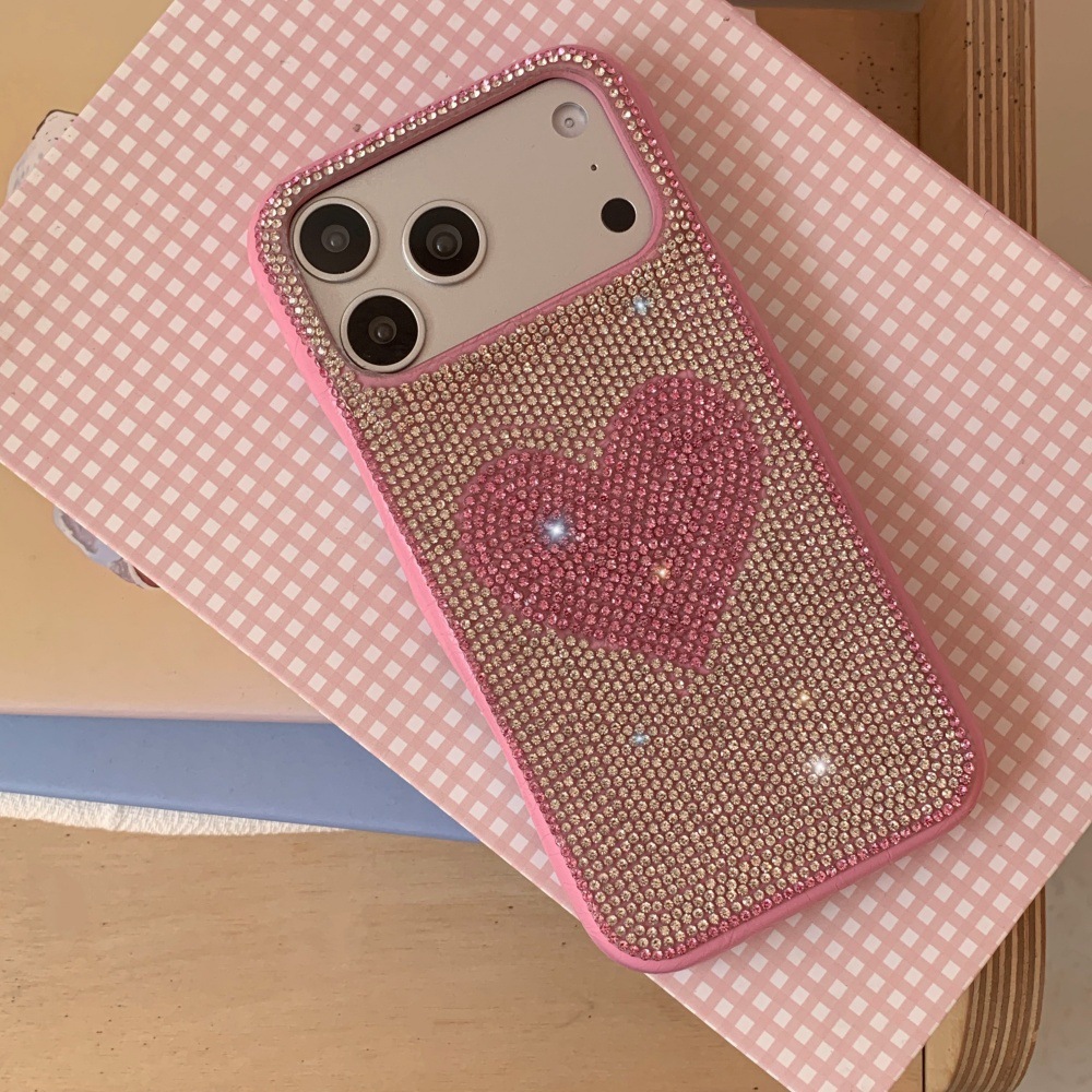 Gorgeous Rhinestones Heart Mixed Color Phone Cases Picture5