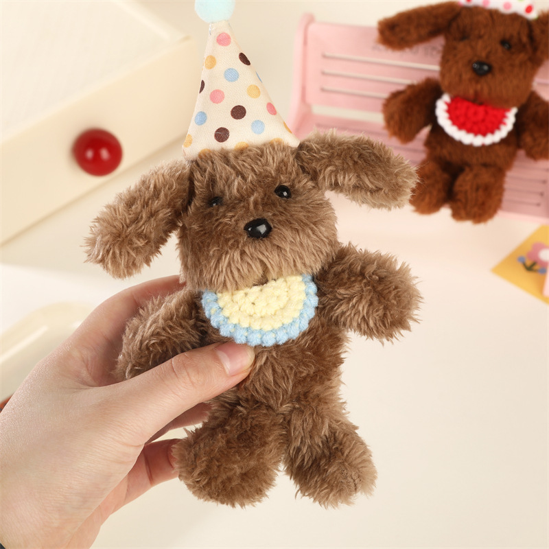 Cute Dog Plush Bag Charms h5Picture3