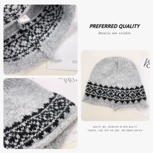 Simple Series Daily Mixed Color Wool Beanie h5 Picture3