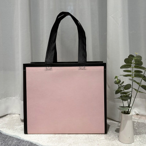 Borse Shopper Quadrate Da Donna In Poliestere, Stile Casual, Colori Misti h5 Immagine3