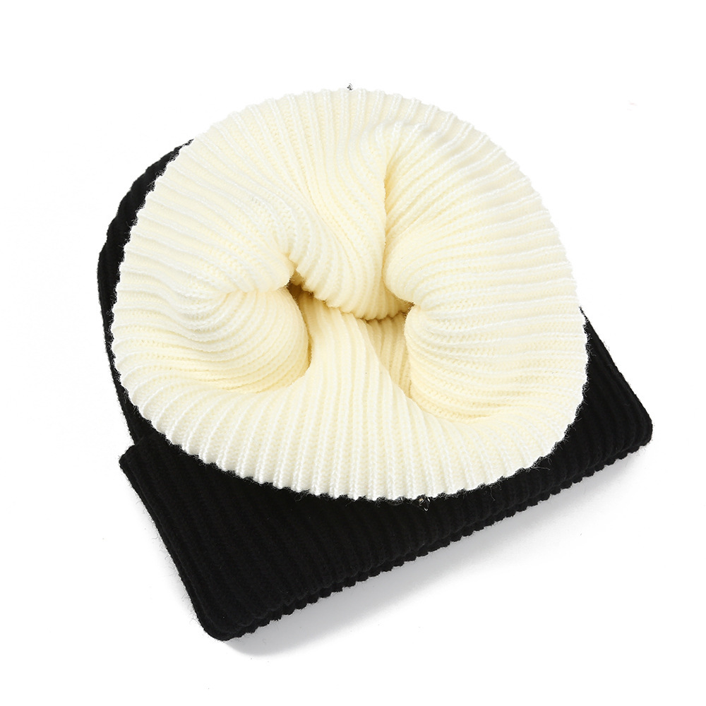 Luxurious Series Daily Heart Solid Color Polyester Beanie h5Picture4